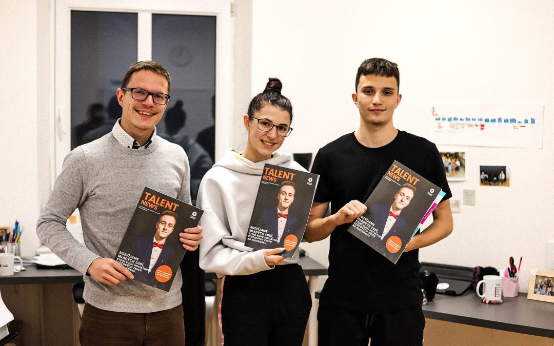 Talent news: Rozvíjame mladých ľudí, ktorí budú iniciátormi kľúčových zmien na Slovensku
